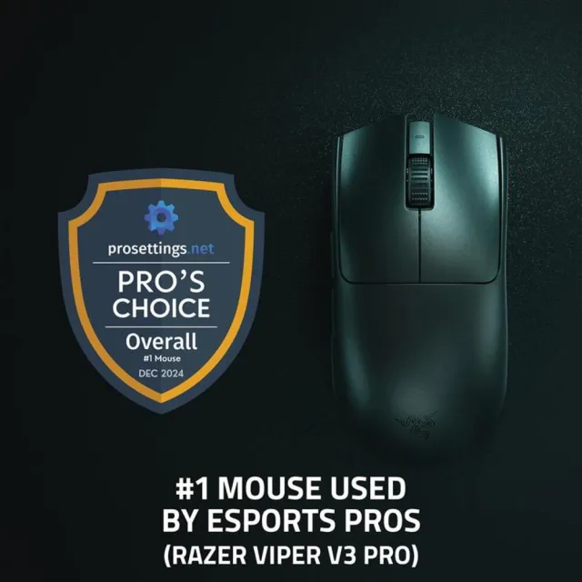 【Razer 雷蛇】Viper V3 Pro 毒奎V3 專業版 無線滑鼠(黑色)
