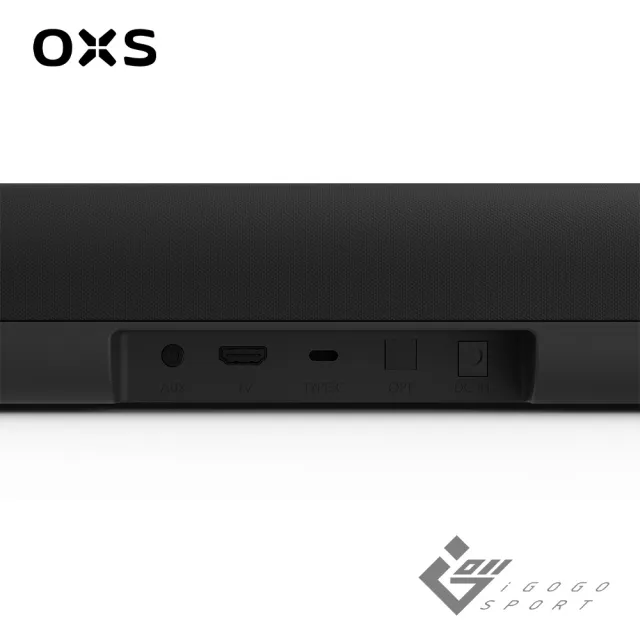 【OXS】Thunder Lite S2 無線重低音電競聲霸 Soundbar(聲霸 Soundbar 環繞音效 40W 電競)