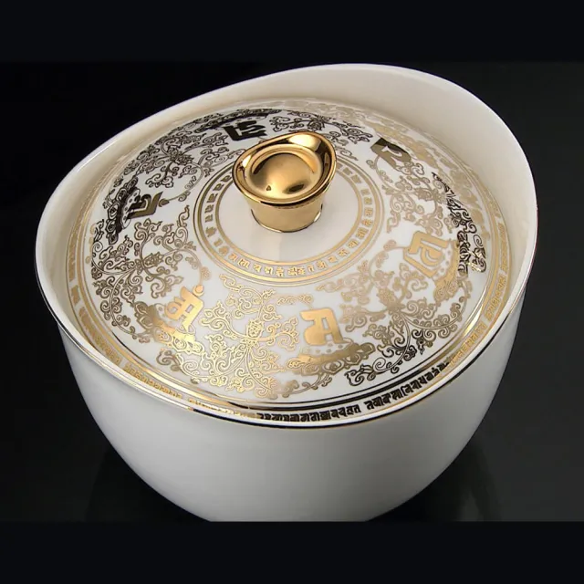 【好運道】湯鎮瑋-龍藏萬福招財造庫聚寶盆(文創禮品/收藏/招財納福/金玉滿堂/米甕)