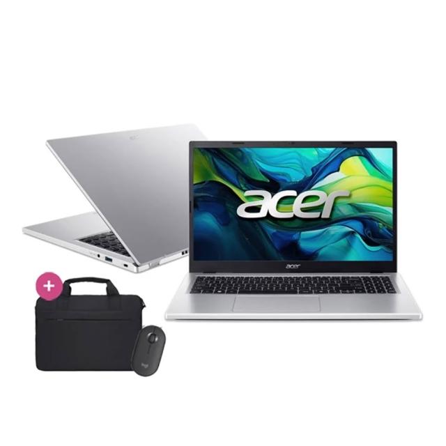 【Acer 宏碁】筆電包/無線滑鼠組★15.6吋 R7文書效能筆電(Aspire Lite/AL15-61P-R5J1/R7-8840HS/16G/512G/W