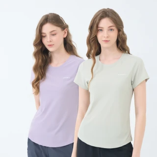 【GIORDANO 佐丹奴】女裝超輕量涼感短袖上衣(多色任選)