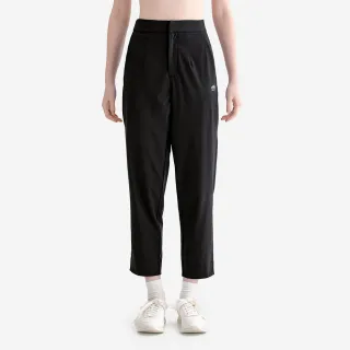 【Roots】Roots女裝- ATHLEISURE 平織長褲(黑色)