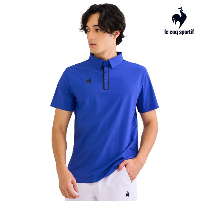 【LE COQ SPORTIF 公雞】抗UV短袖POLO衫 男款-3色-LWV21642