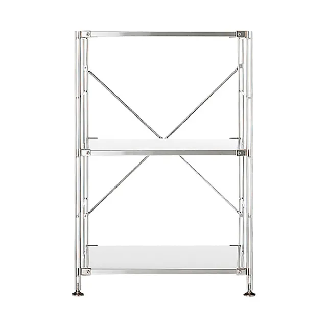 【MUJI 無印良品】SUS不鏽鋼層架組/小(大型家具配送)