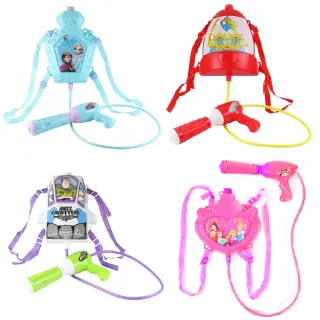 【Disney 迪士尼】背式水槍系列 共3款可選(背包水槍 三眼怪 戲水)