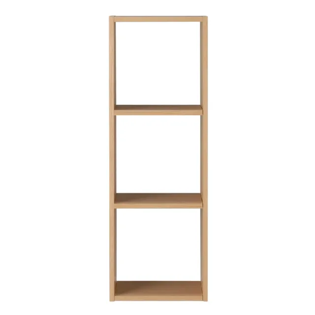 【MUJI 無印良品】自由組合層架/橡木/3層/基本組/(大型家具配送)