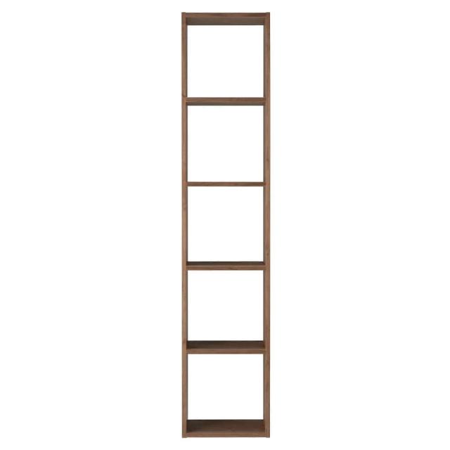 【MUJI 無印良品】自由組合層架/胡桃木/5層/基本組(大型家具配送)