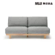 【MUJI 無印良品】木製簡約沙發/2人座 寬149*深74.5*高69cm(大型家具配送)