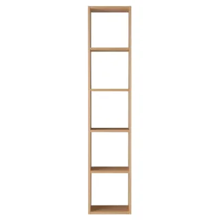 【MUJI 無印良品】自由組合層架/橡木/5層/基本組/(大型家具配送)