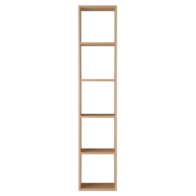 【MUJI 無印良品】自由組合層架/橡木/5層/基本組/(大型家具配送)