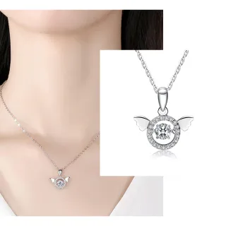 【Luster】38女王!舞動天使 50分 D/VS   培育鑽 鑽石項鍊(禮物傳遞摯愛閃耀永恆)