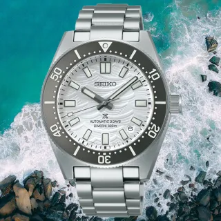 【SEIKO 精工】Prospex 60週年潛水錶限量款三日鍊機械潛水錶-銀/40mm(SPB511J1/6R55-00K0S)
