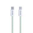 【YOMIX 優迷】C to C 60W快充1.5M線組★20W 雙孔快充摺疊充電器  (支援iPhone 16)
