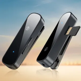 【Nil】Y2 藍牙5.3 HIFI藍牙音頻接收器 領夾式3.5mm通話轉換器 TF卡音響播放器 手機平板筆電發射器