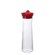 【HARIO】Gmark 冷水壺 1000ml 紅(冷泡壺/1L大容量/WJ-10-R/耐熱溫差120℃)