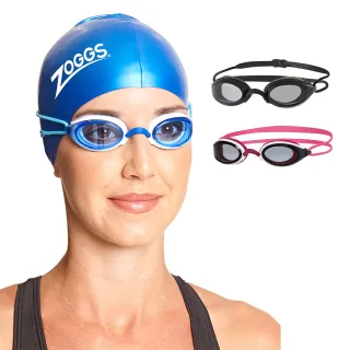 【Zoggs】成人Air氣墊超廣角競技型國際認可鐵人泳鏡(防壓迫/防熊貓眼/成人泳鏡/廣角泳鏡/開放水域)