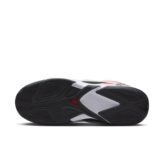 【NIKE 耐吉】籃球鞋 男鞋 運動鞋 喬丹 包覆 緩震 JORDAN HEIR SERIES PF 黑白紅 FQ3859-106