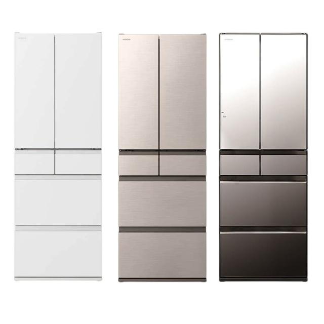 【HITACHI 日立】537L一級能效日製變頻六門冰箱(RHW540RJ)