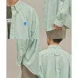 【plain-me】小P社長logo素面BD襯衫 PLN3336-242(男襯衫 女襯衫 上衣 休閒上衣)