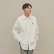 【plain-me】小P社長logo素面BD襯衫 PLN3336-242(男襯衫 女襯衫 上衣 休閒上衣)