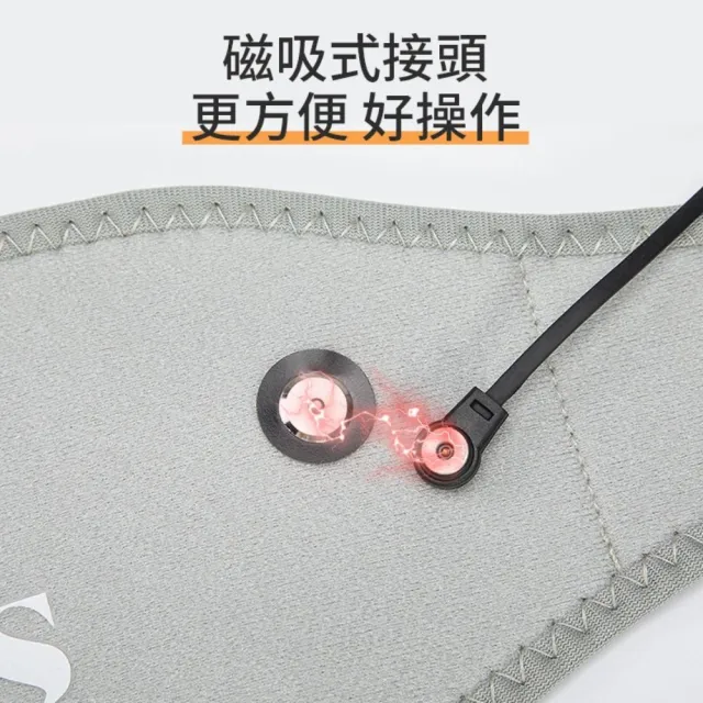 【IASO’S 伊亞索】台灣製 石墨烯 暖宮腰帶 熱敷腰帶 熱敷墊 電熱毯 電暖器(腰部熱敷 電熱護腰 遠紅外線)