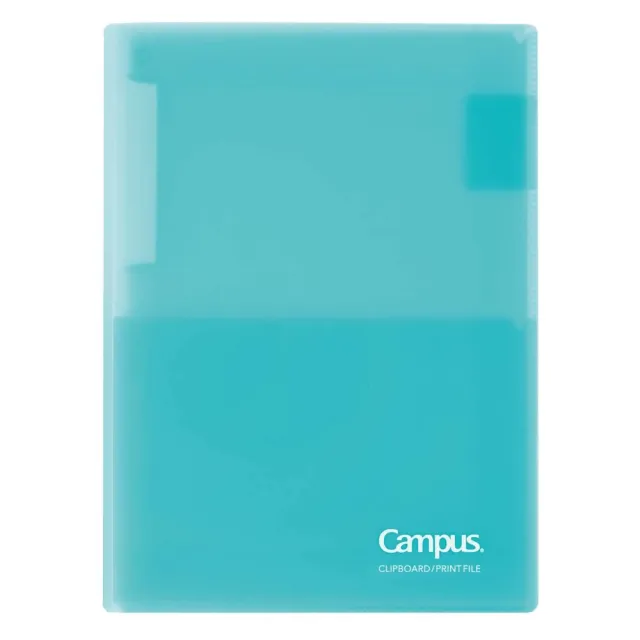 【KOKUYO】《CAMPUS 系列 CLIPBOARD / PRINT FILE 大開口 A4 資料夾》