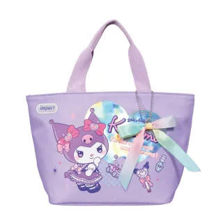 【IMPACT 怡寶】酷洛米Kuromi 20週年紀念 午餐提袋-紫色 IMKUH02PL(3D立體燙銀印刷)
