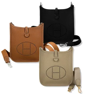 【Hermes 愛馬仕】mini Evelyne TPM 斜背包(多款)