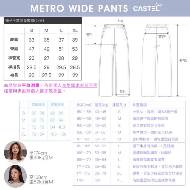【STL】現貨 韓國瑜伽 METRO Wide Pants 涼感 寬鬆 高腰 女 運動機能 落地 長褲(IslandFilling森霧綠)