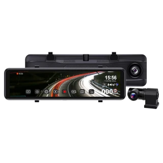 【Abee 快譯通】DVR電子後視鏡 11.88 ABEE R520A 前4K後2K+WiFi 附128G 保固兩年_送安裝(車麗屋)