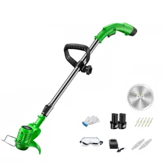 【Ogula 小倉】割草機 鋰電割草機 電動割草機 除草機（24V兩電一充）(可伸縮割草機/送打草繩/贈豪華配件)