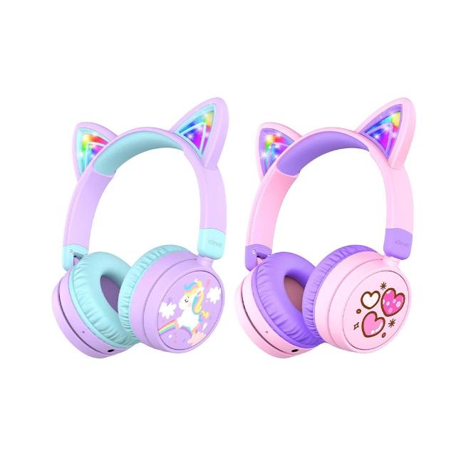 【iClever】BTH21 炫光無線兒童耳機