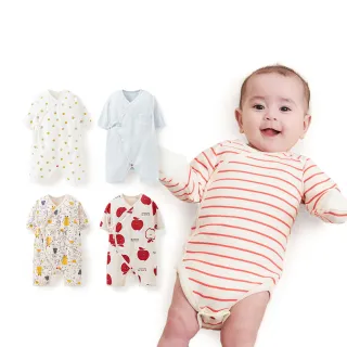 【mamaway 媽媽餵】新生兒包屁衣 1入(多款任選)