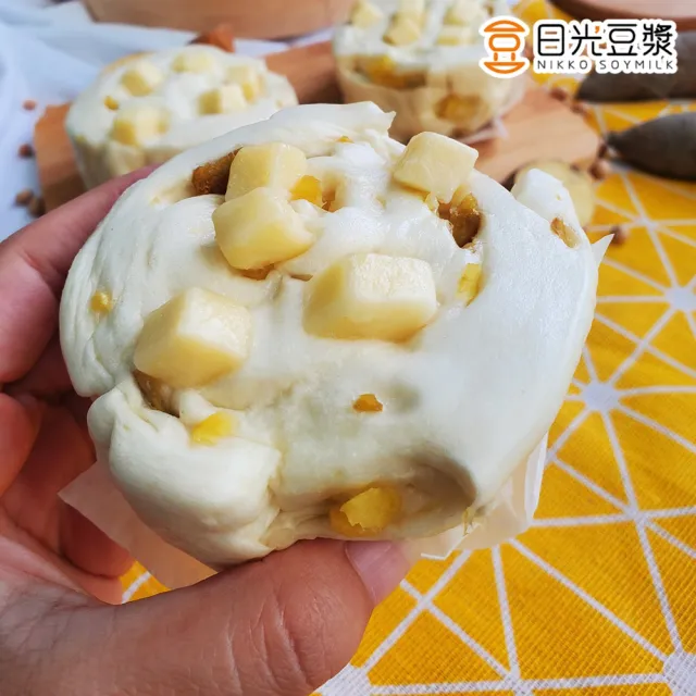 【日光豆漿】濃郁乳酪起司饅頭2包組(台農57號地瓜乳酪饅頭 芋頭起司饅頭 兩款任選)