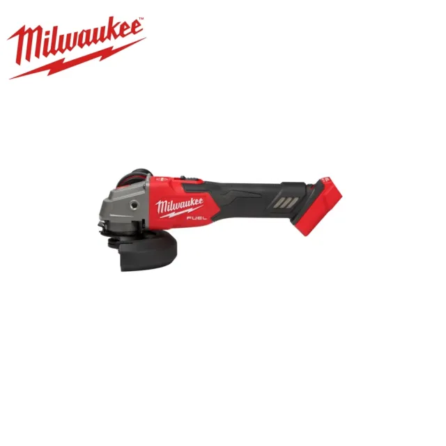 【Milwaukee 美沃奇】18V鋰電無碳刷4調速速停砂輪機M18 FSAGV100XB(M18 FSAGV100XB 主機+雙5.0電池+充電器)