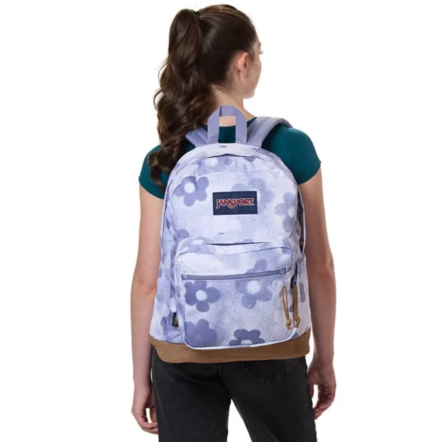 【JANSPORT】雙11 RIGHT PACK 經典後背包 塗鴉印花(JS0A4QVALH4)
