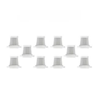 【SUiTU】德國工藝 隨途車用無線吸塵器專屬HEPA濾芯10顆組(適用6645/6653/6659等系列)