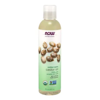 【NOW 娜奧】美國有機認證純蓖麻保濕油237ml-Now Foods