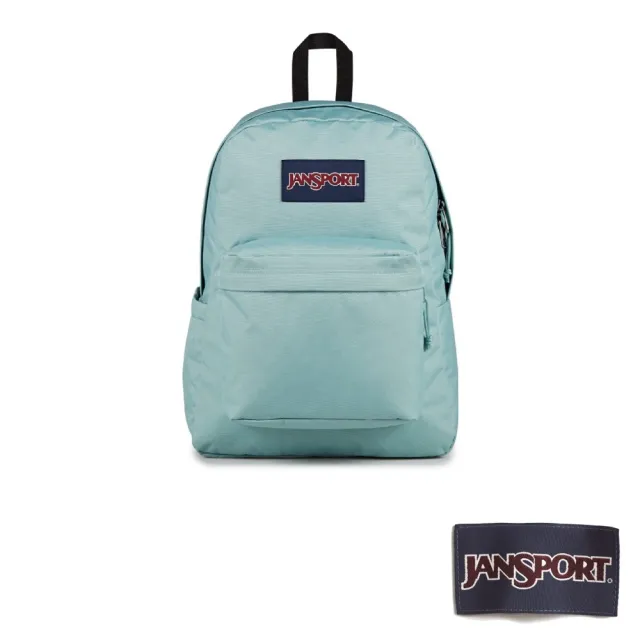 【JANSPORT】SUPERBREAK PLUS 經典背包 - 淡雅綠(JS0A4QUELA8)