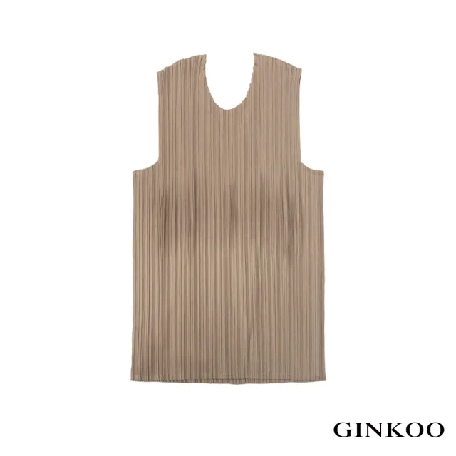 【GINKOO 俊克】V領修身背心