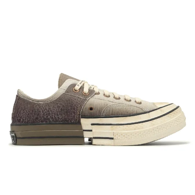 【CONVERSE】休閒鞋 Chuck 70 2 in 1 男鞋 女鞋 棕 帆布鞋 王逢陳 聯名款 解構 1970 仿舊(A15741C)