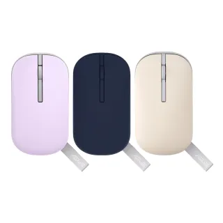 【ASUS 華碩】MyCard500點數組★MD100 Marshmallow Mouse 無線滑鼠(棉花糖色系)