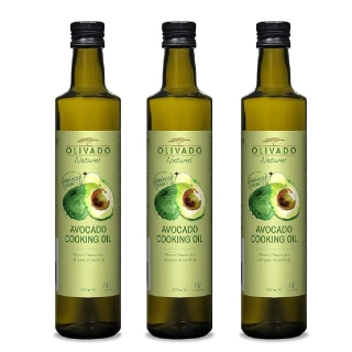 【壽滿趣】OLIVADO紐西蘭原裝進口酪梨油(500mlx3)