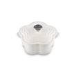 【Le Creuset】琺瑯鑄鐵鍋山茶花鍋20cm(甜心粉/海岸藍/棉花白/含羞草黃/錦葵紫 5色選1)