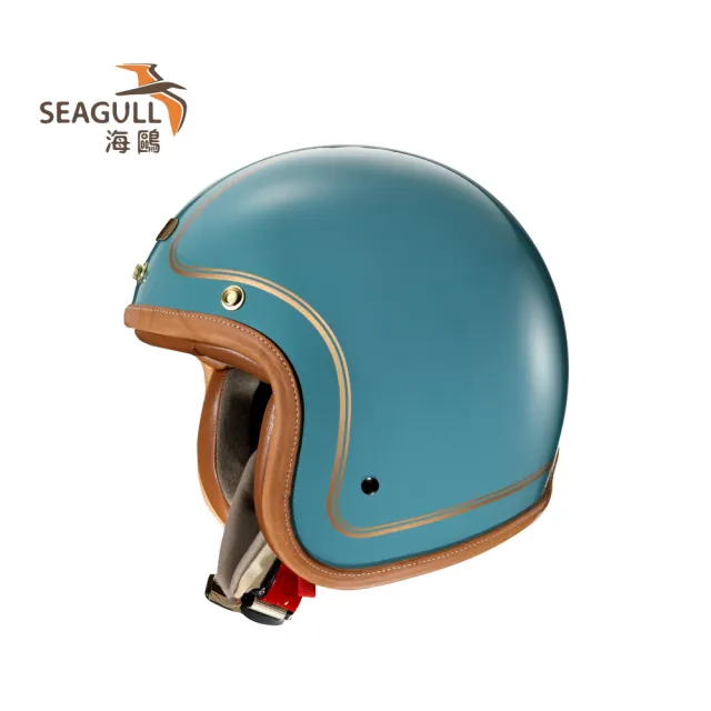 【SEAGULL 海鷗】TW-786職人條紋安全帽(3/4安全帽/多色挑選)