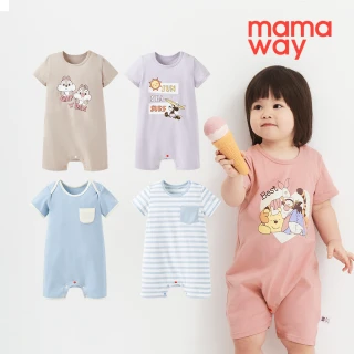 【mamaway 媽媽餵】BABY 連身包屁衣 1入(多款任選)
