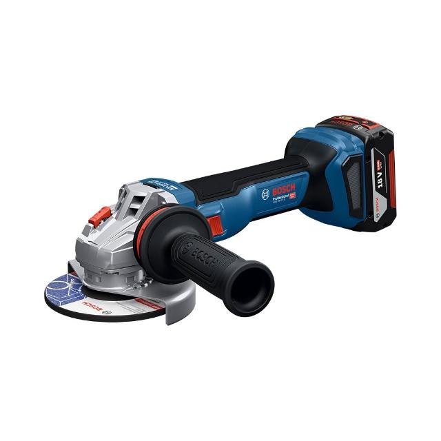 【BOSCH 博世】18V 鋰電免碳刷砂輪機(GWS 18V-11 S 單機)