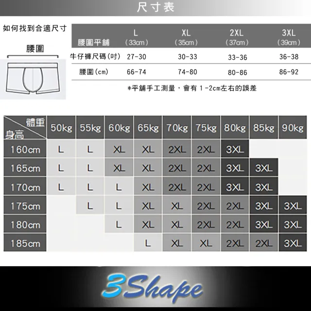 【Threeshape】5件組 涼感冰絲透氣2025新款印花平口男內褲(冰絲涼感四角褲平口褲)