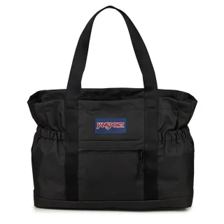 【JANSPORT】交換禮物 LARGE DAY TOTE 大容量托特包 經典黑(JS0A86EF008)