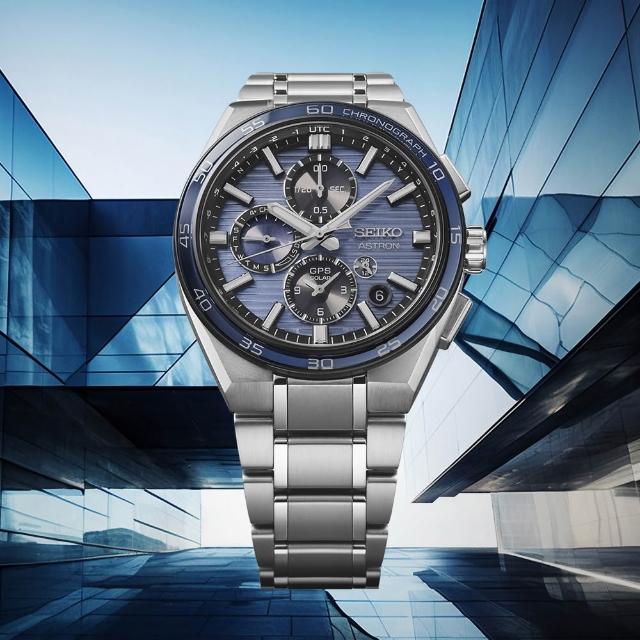 【SEIKO 精工】ASTRON 限量GPS衛星 太陽能鈦金屬腕錶/41.2mm(SSH175J1/5X83-0AP0B)